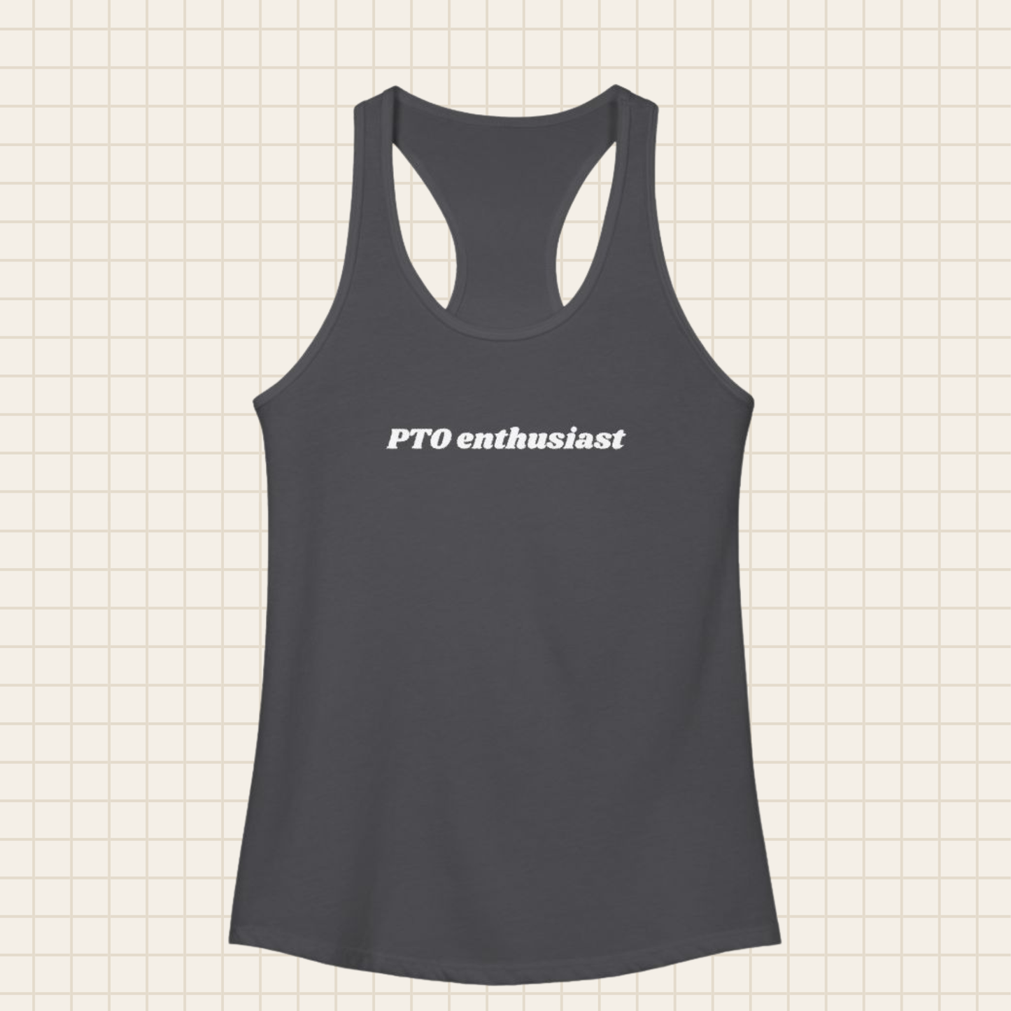 PTO enthusiast women's tank top (Next Level)