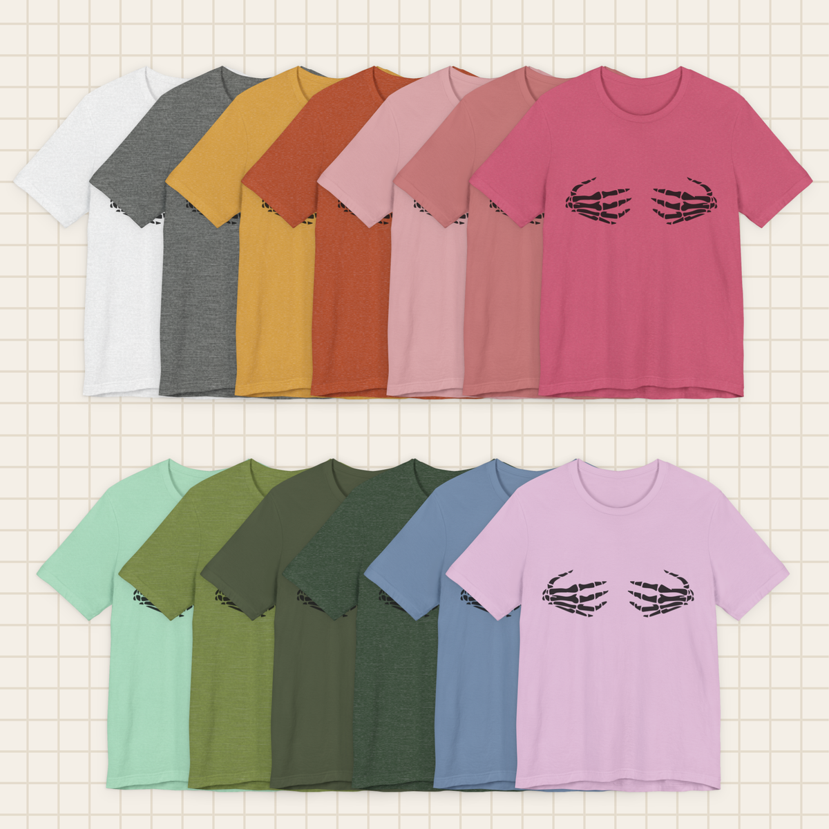 skele-tits tee