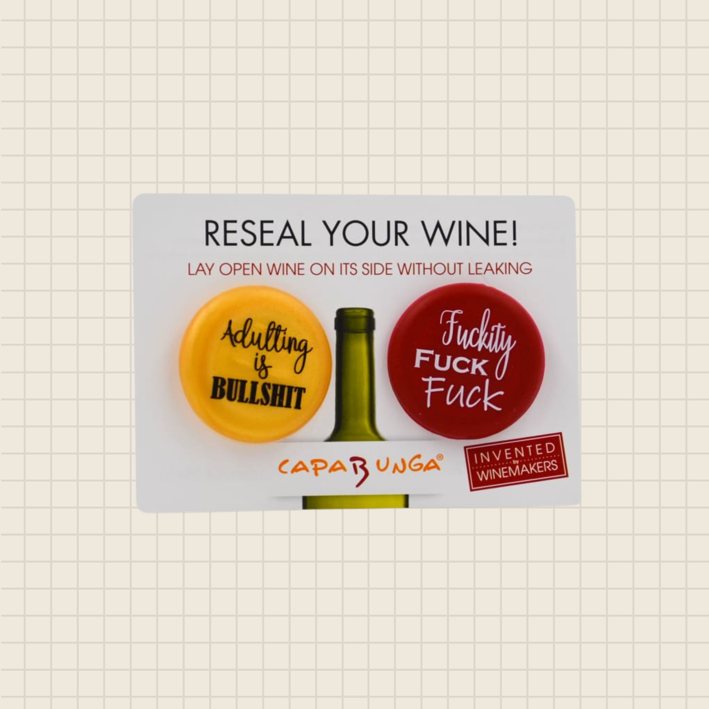 wine toppers set
