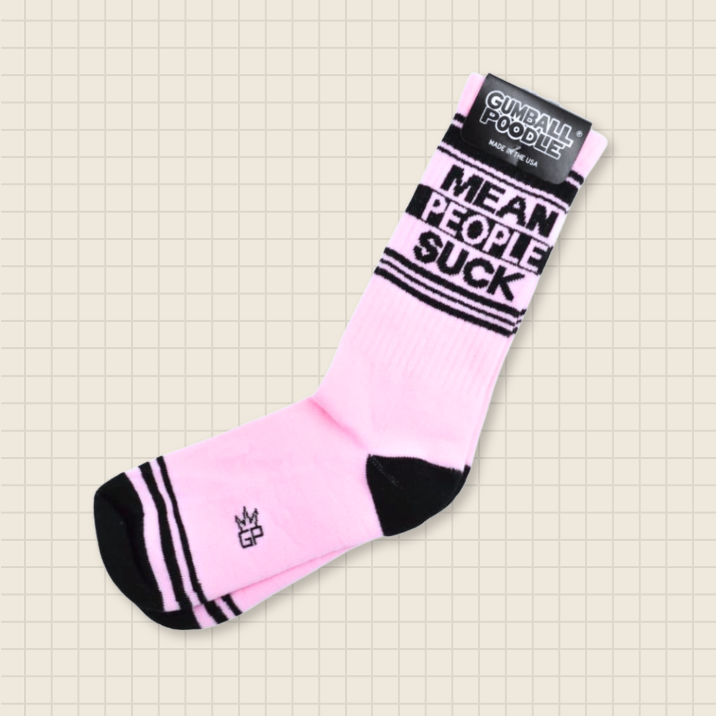 mean people suck gym socks
