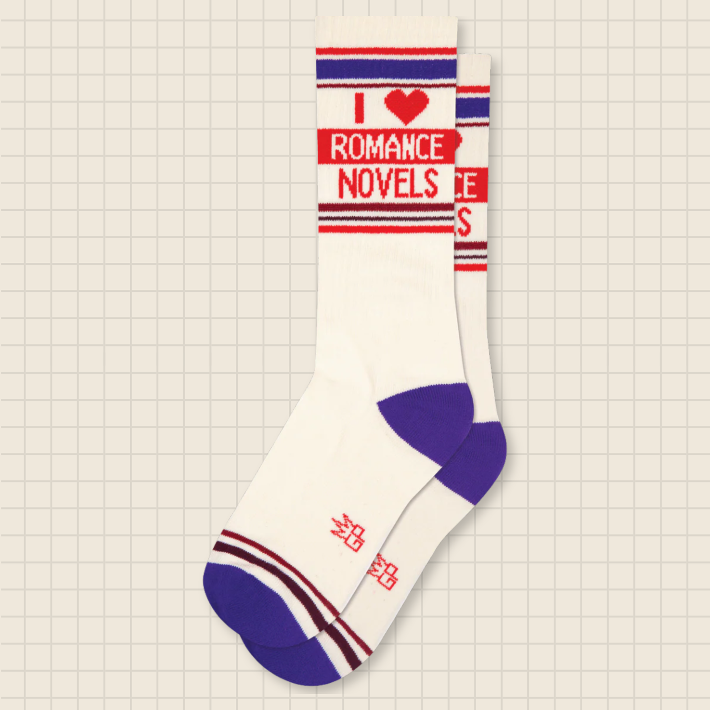 i love romance novels socks