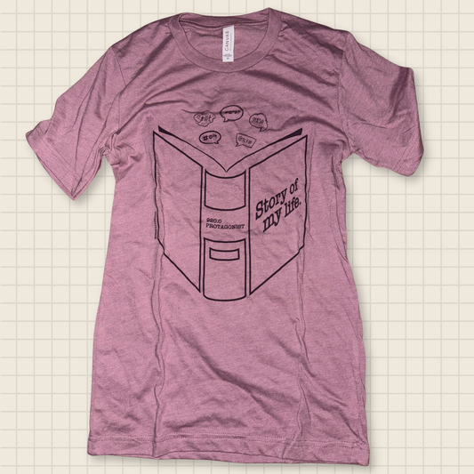 story of my life shirt - XS unisex