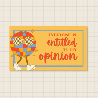 unsolicited sarcasm cards (set of 25)