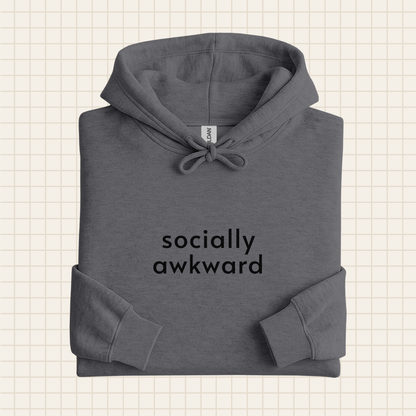 socially awkward hoodie sweatshirt
