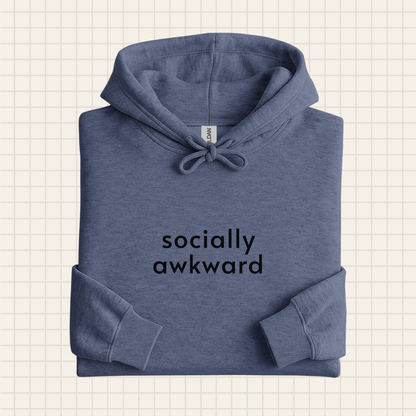 socially awkward hoodie sweatshirt