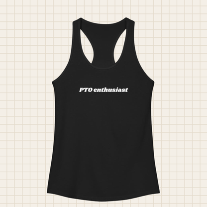 PTO enthusiast women's tank top (Next Level)