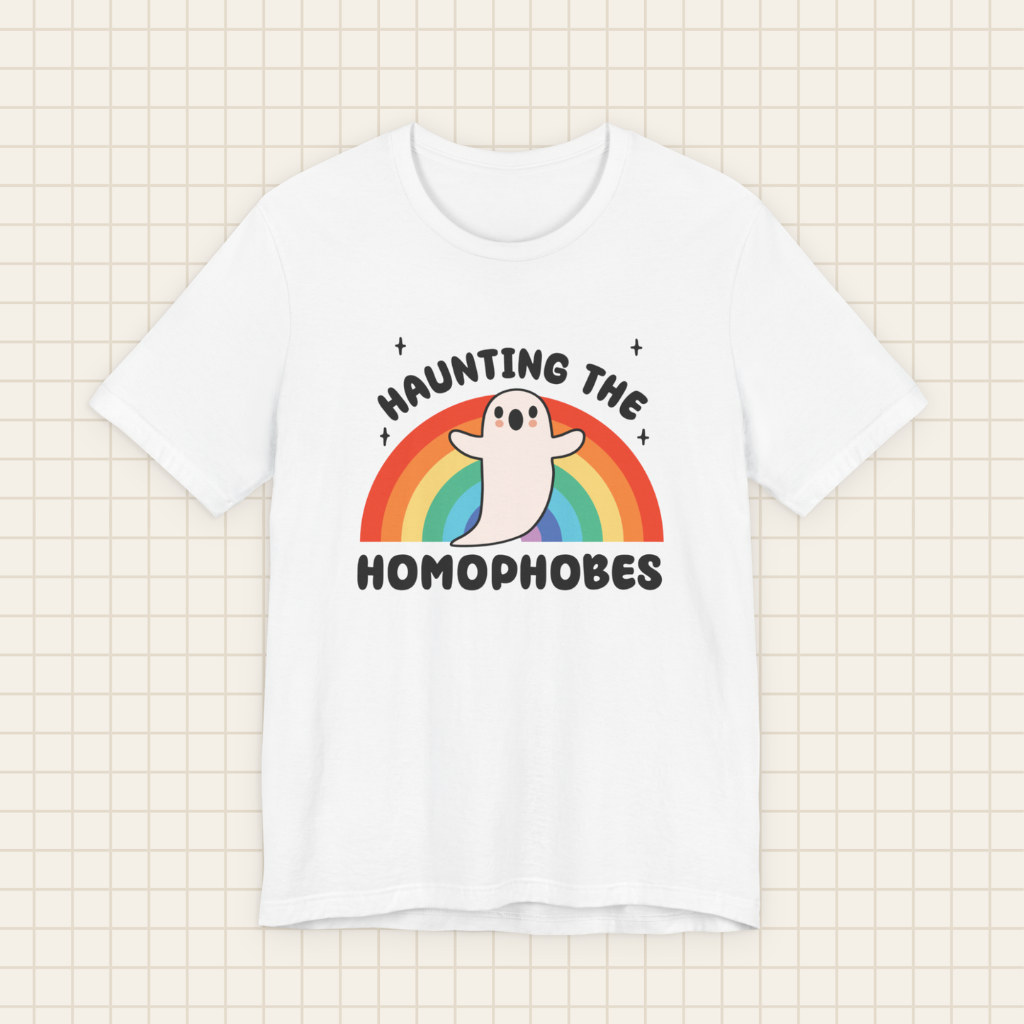 haunting the homophobes tee