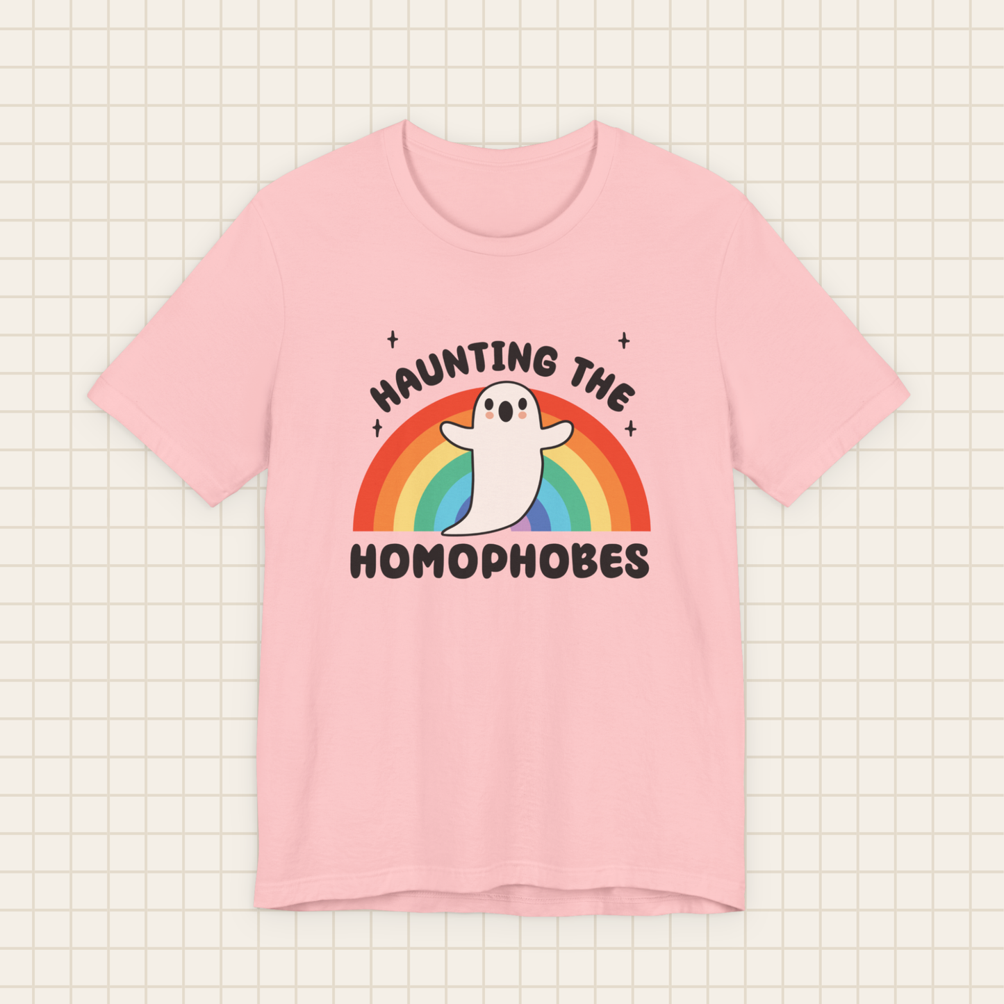 haunting the homophobes tee