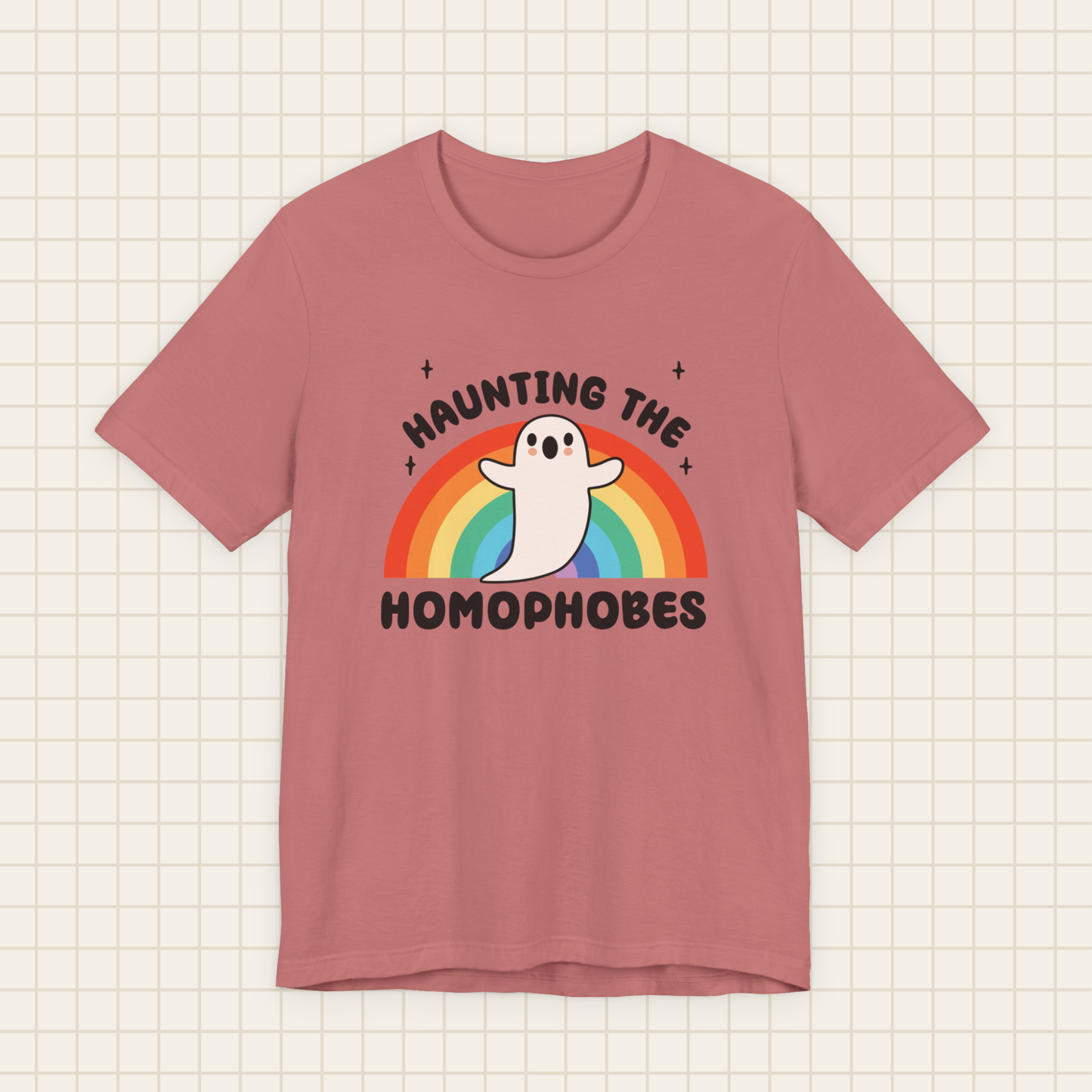 haunting the homophobes tee