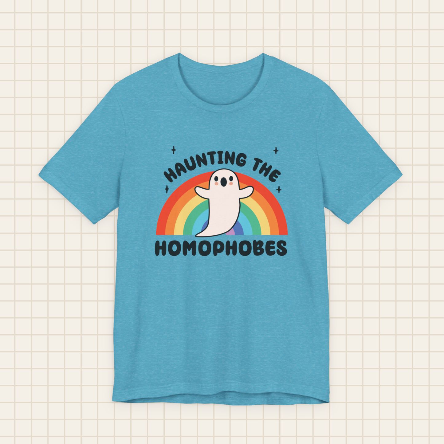 haunting the homophobes tee