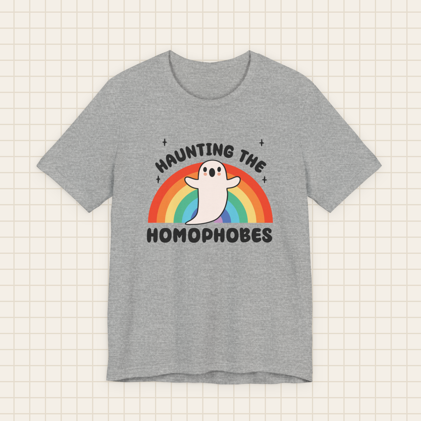 haunting the homophobes tee
