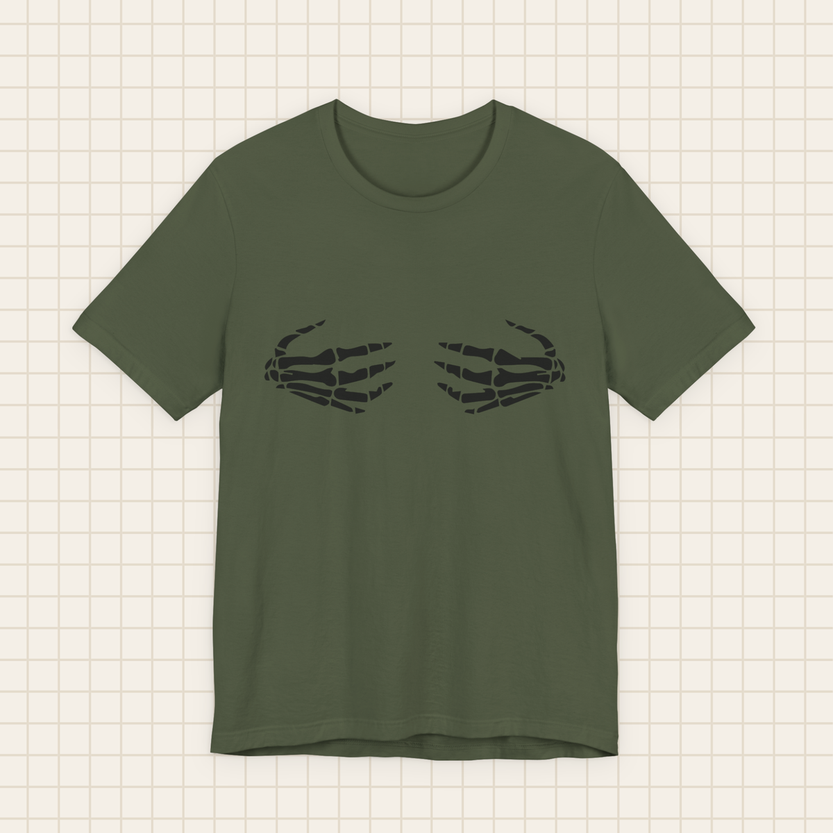 skele-tits tee