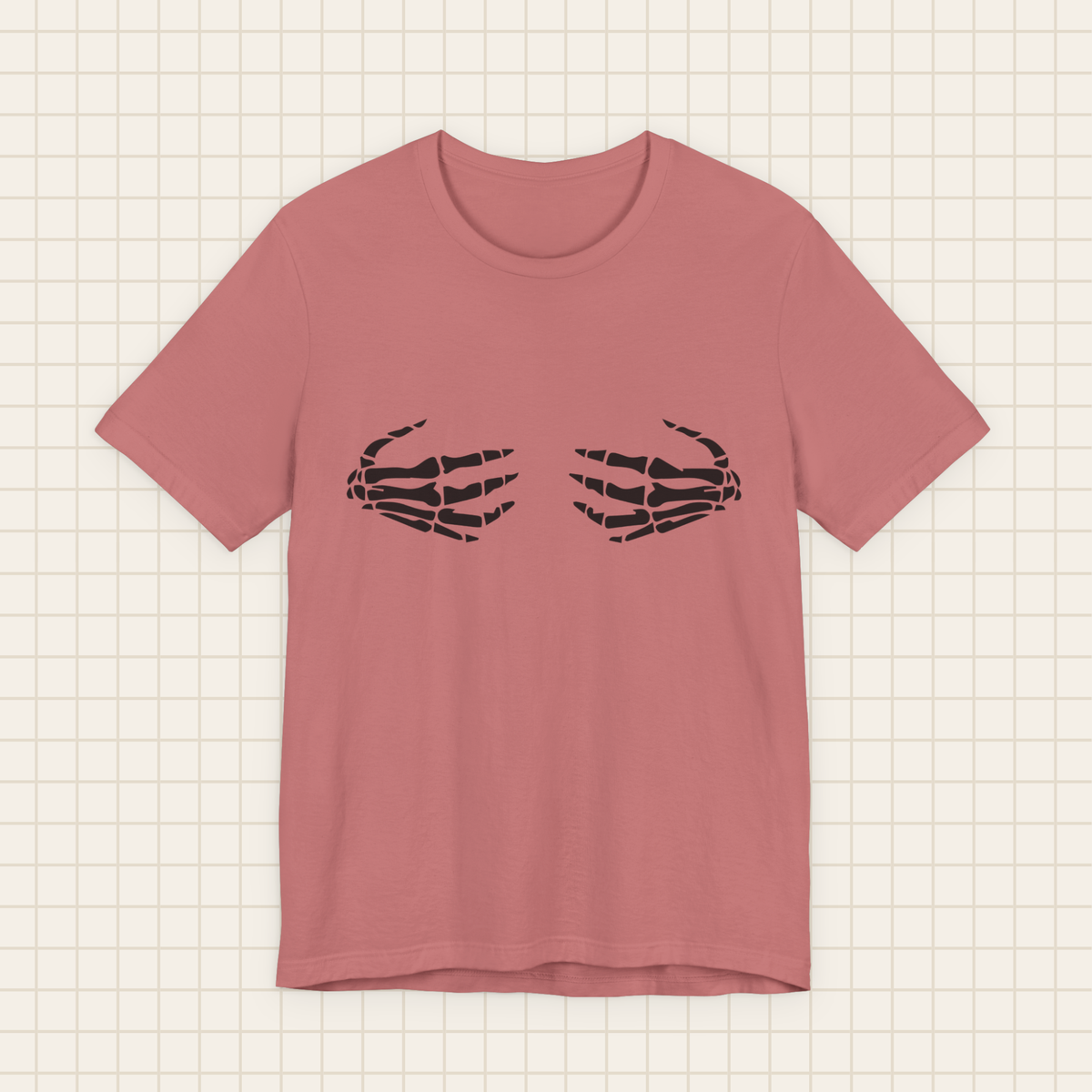 skele-tits tee