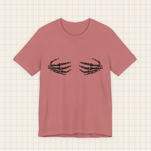 skele-tits tee