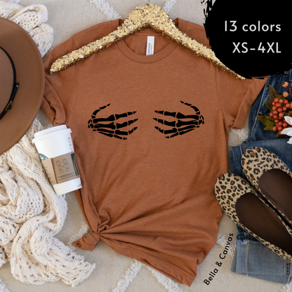 skele-tits tee
