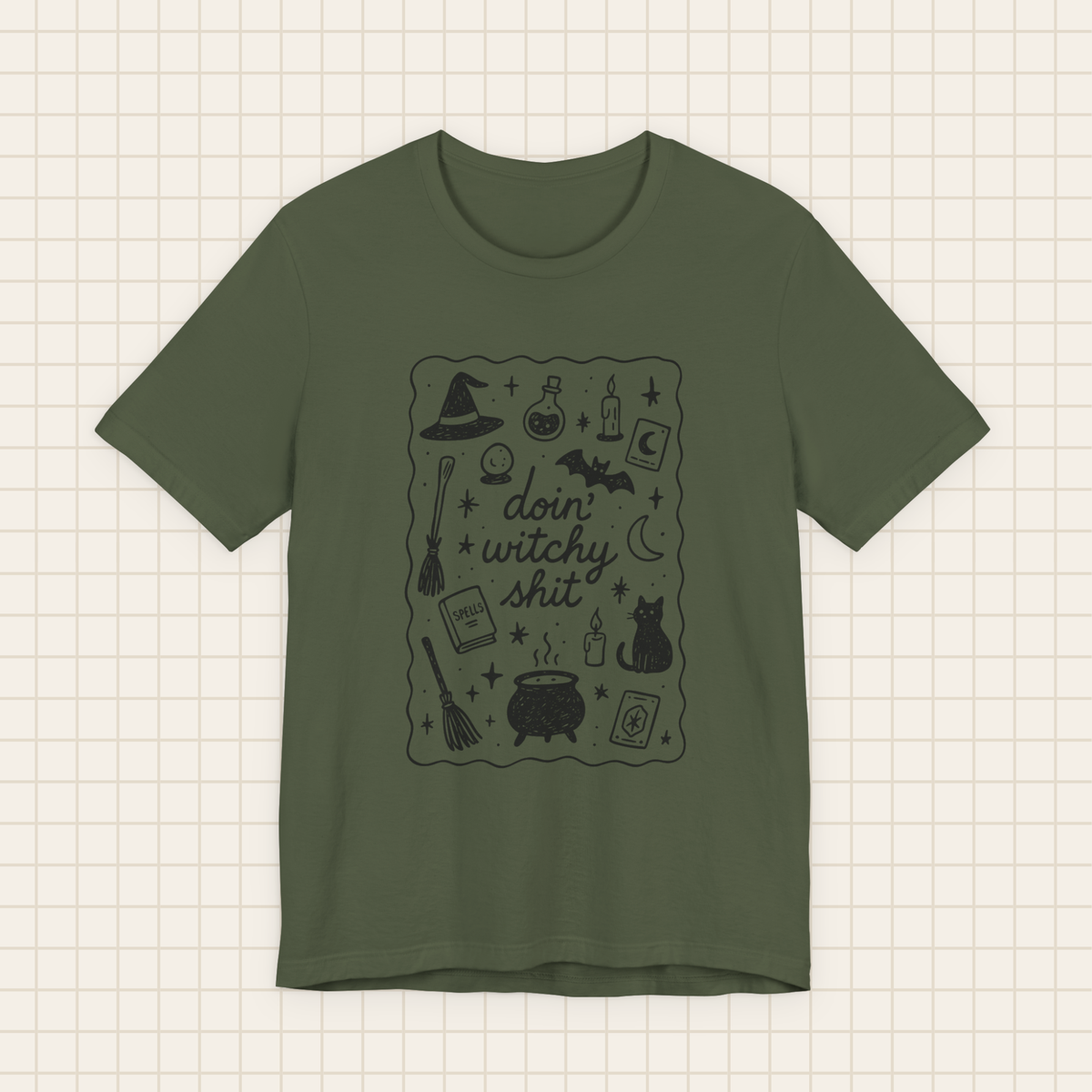 doin' witchy shit tee