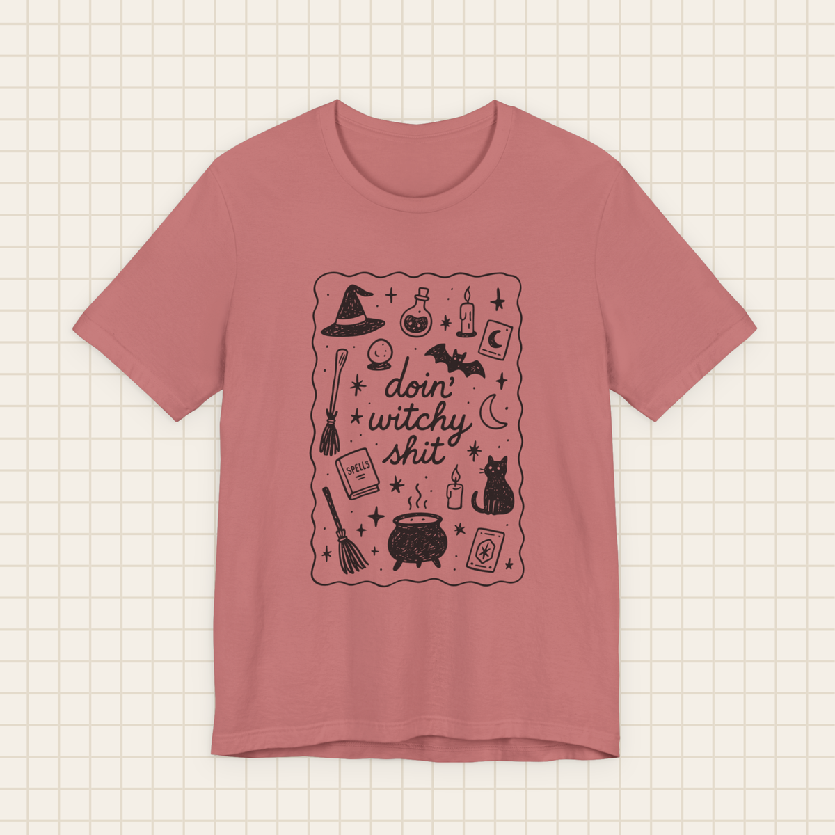 doin' witchy shit tee