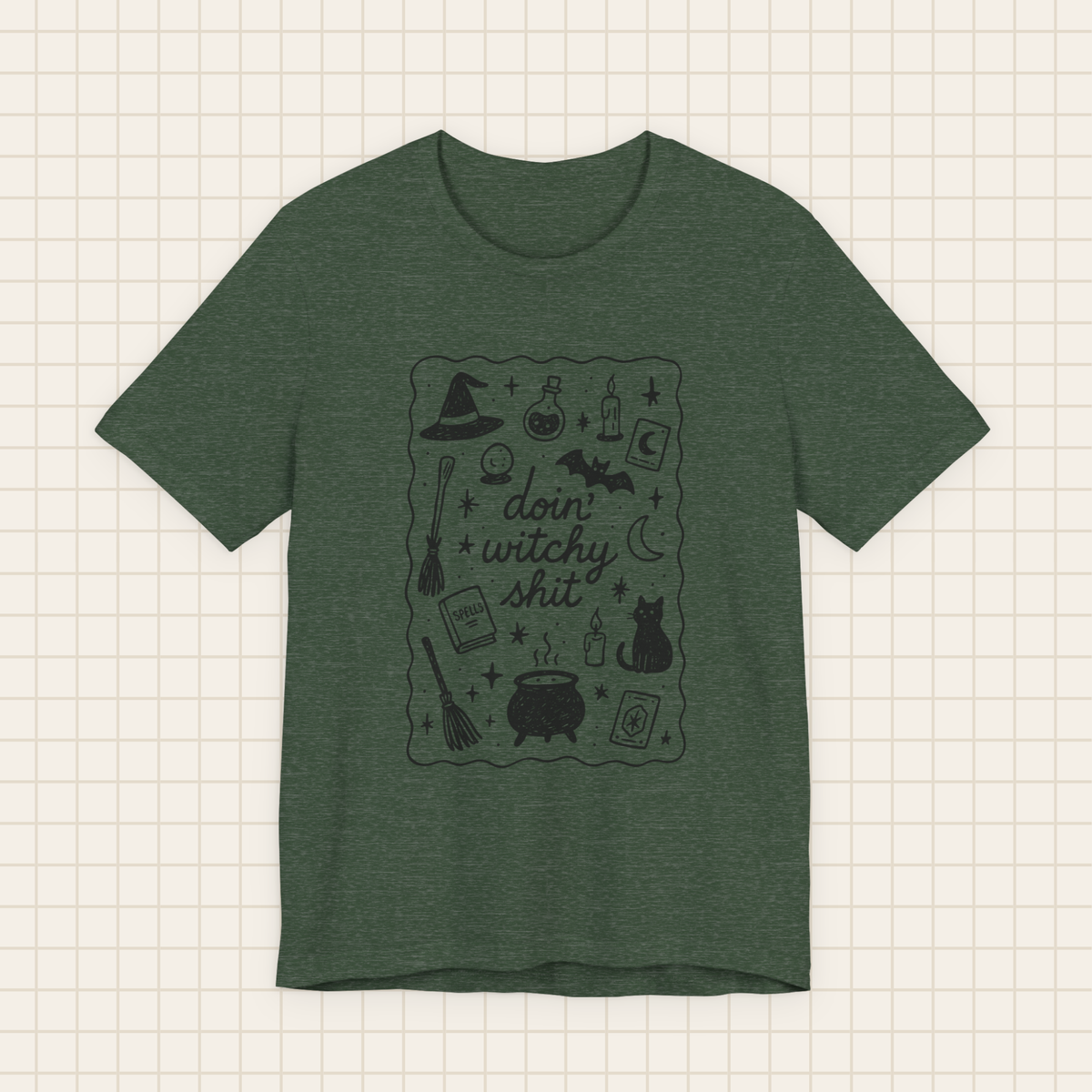 doin' witchy shit tee