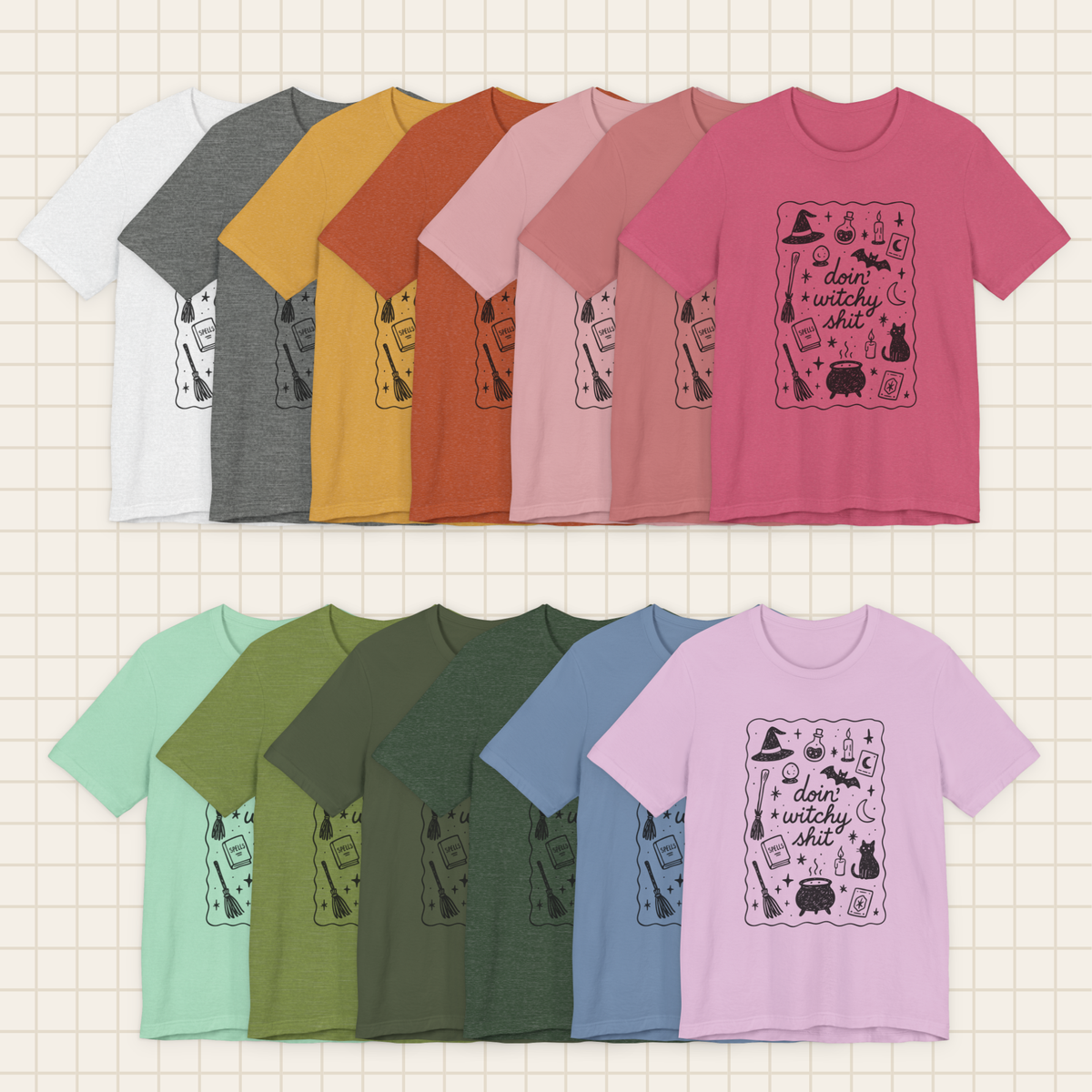 doin' witchy shit tee