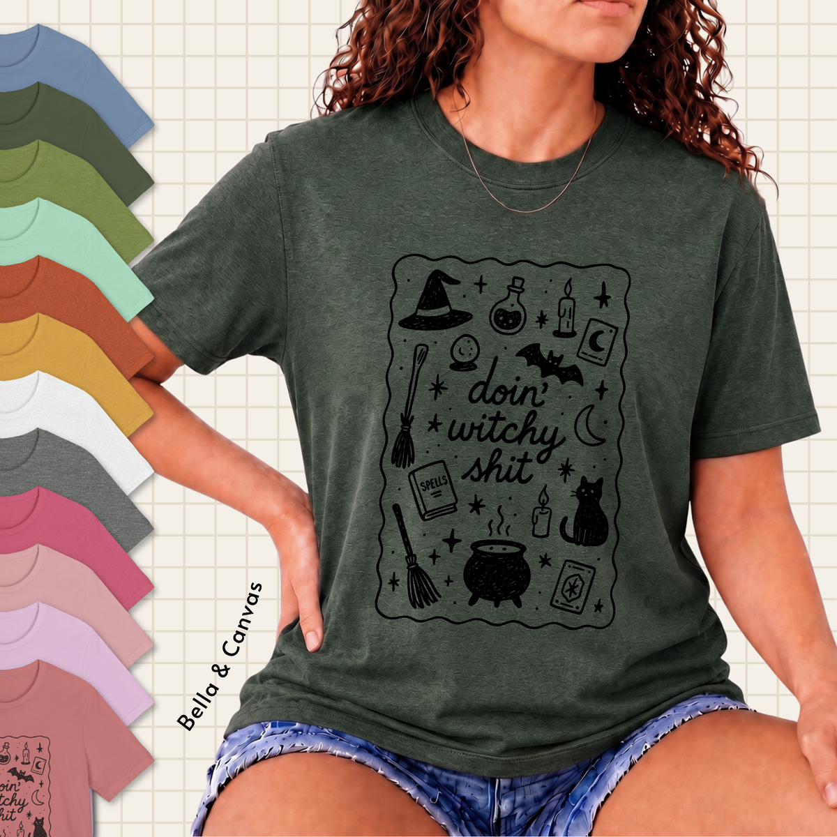 doin' witchy shit tee