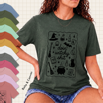 doin' witchy shit tee