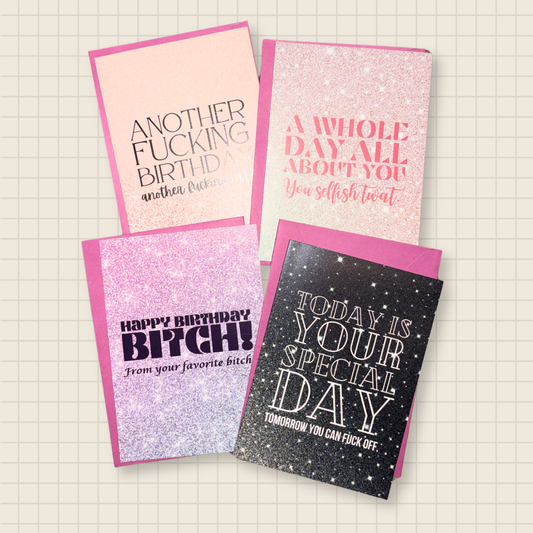 special day card set (4 cards)