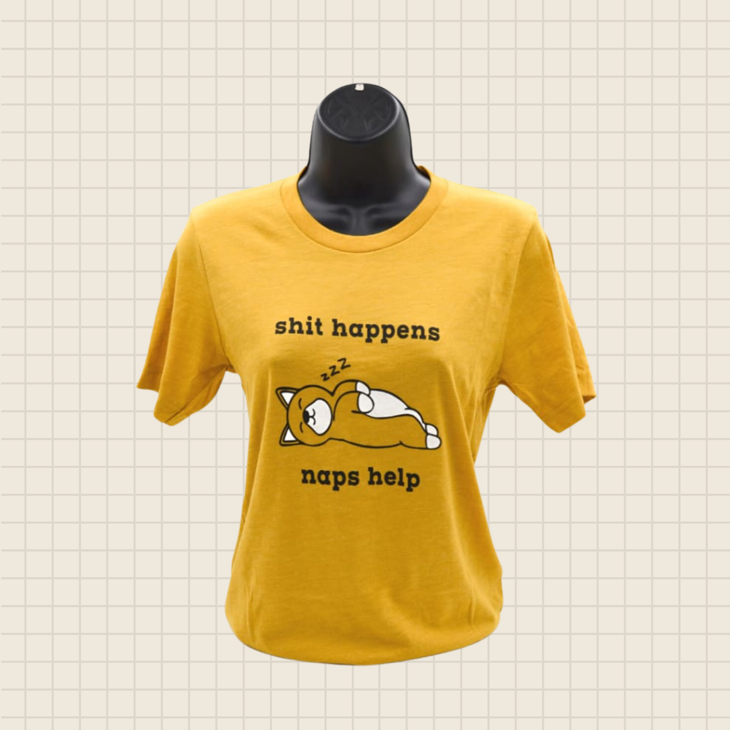shit happens shirt - XS unisex