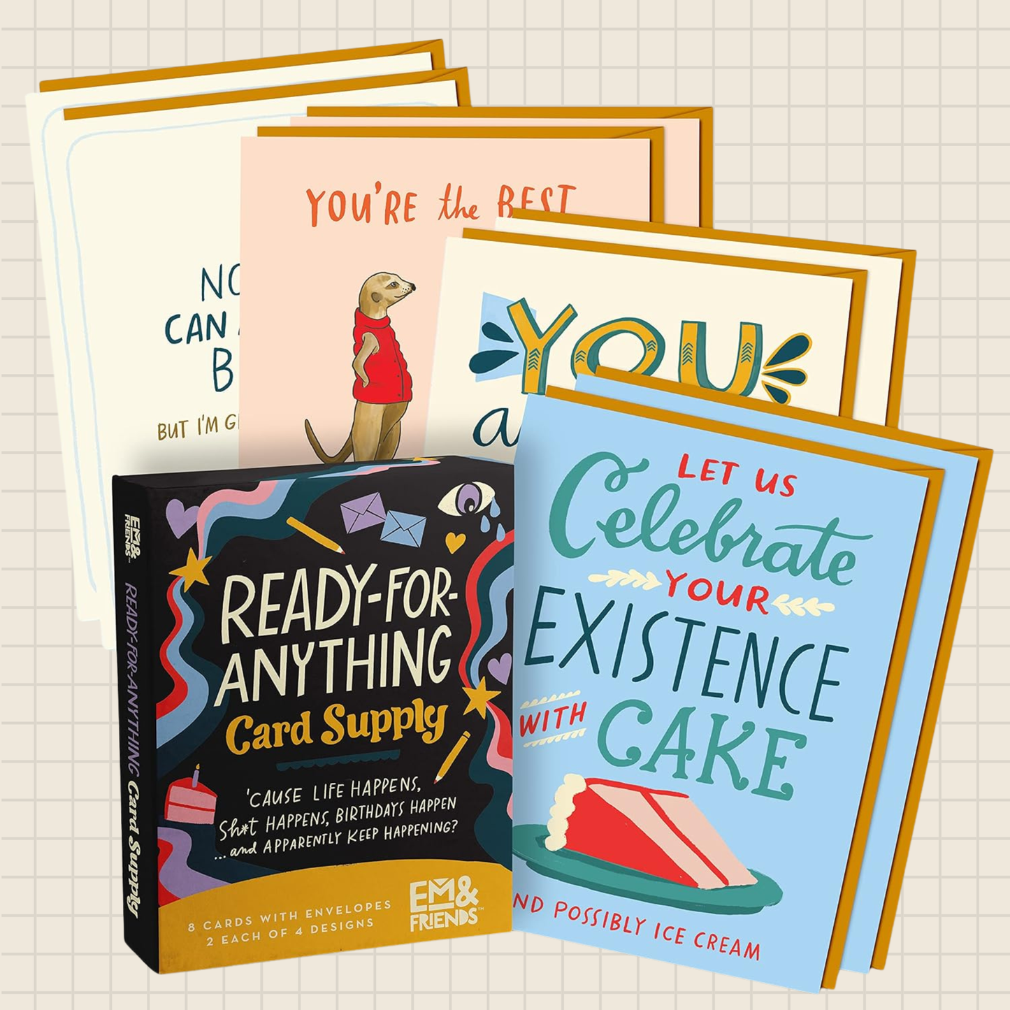 everyday card set (8 cards)