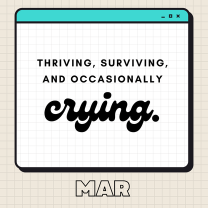 2026 Bad Decisions Desk Calendar