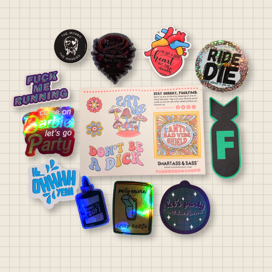 sticker pack (16 stickers)