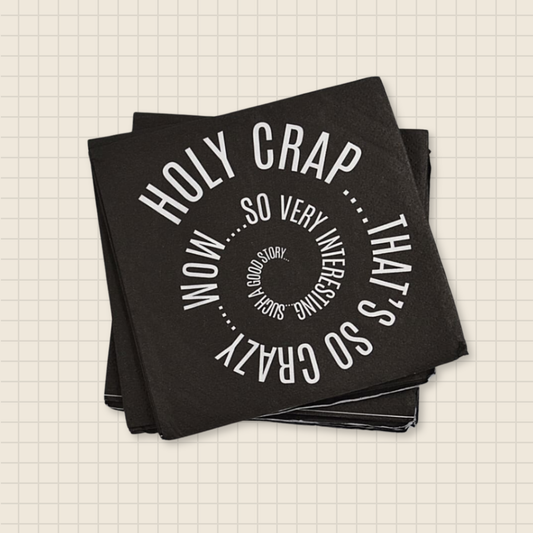 funny cocktail napkins (20 pack)