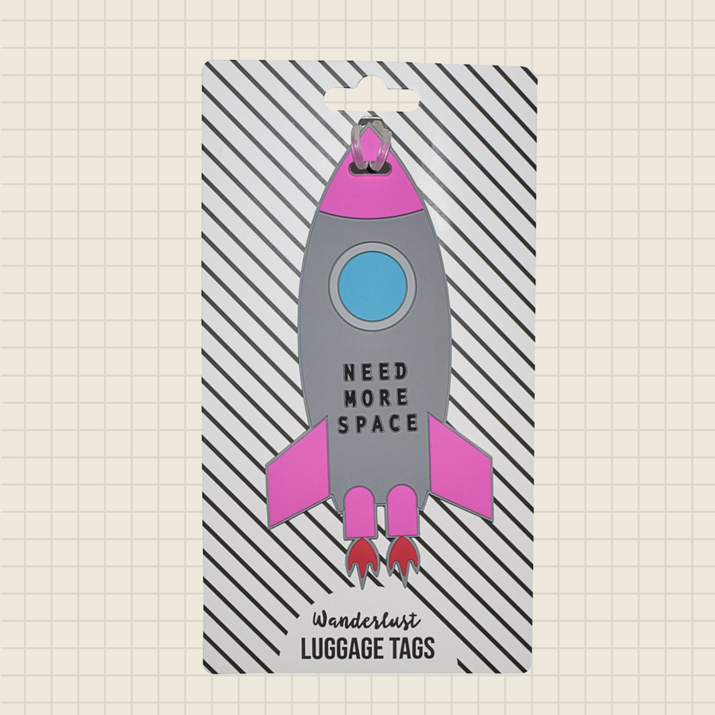 need more space luggage tag