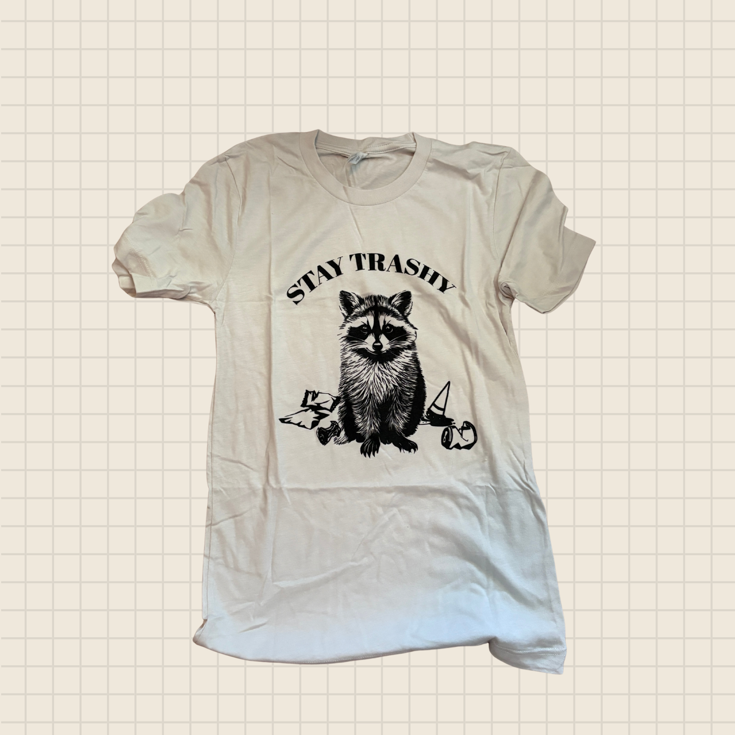 stay trashy shirt - XS unisex