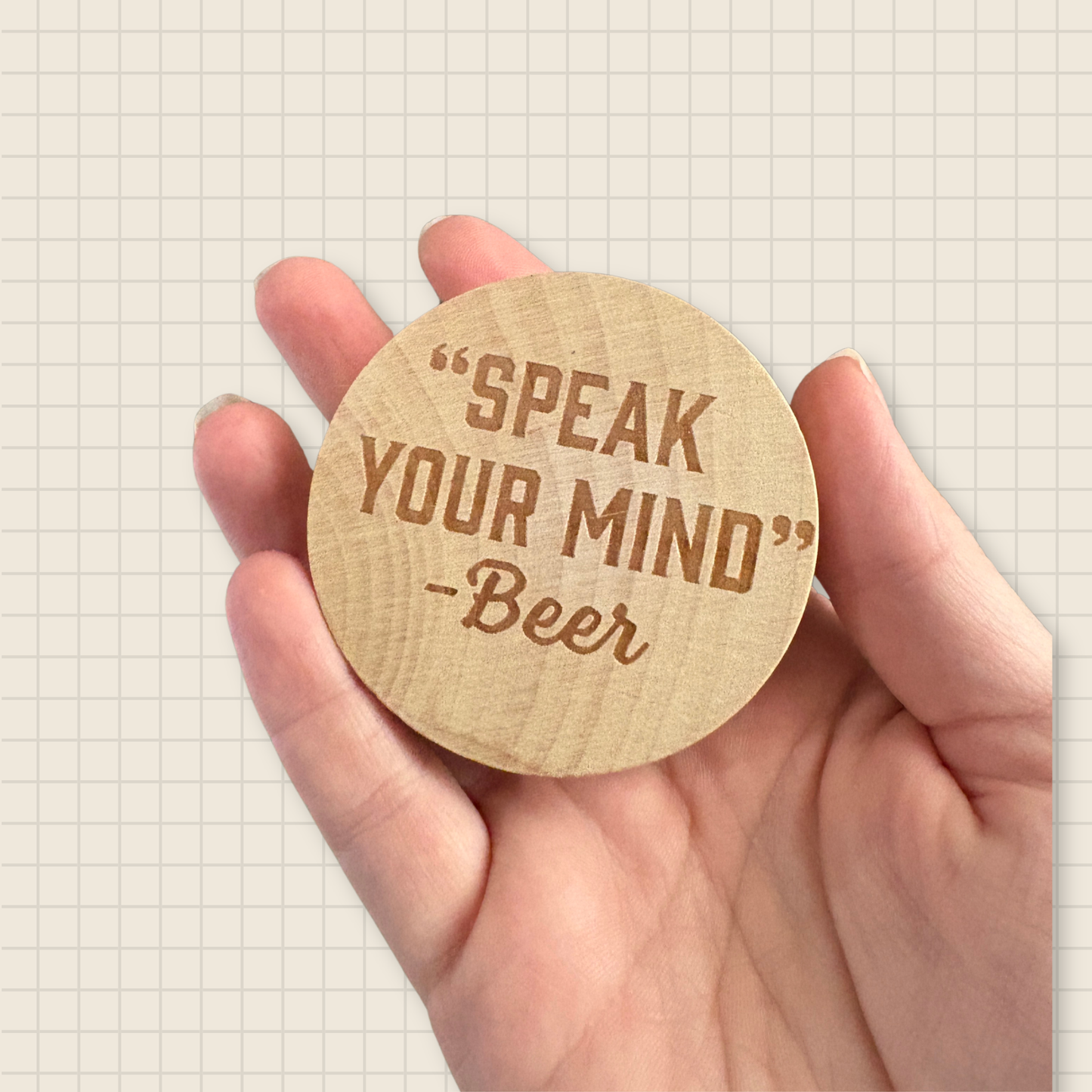 speak your mind magnetic bottle opener