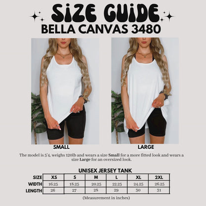 i could be meaner tank top (Bella & Canvas)